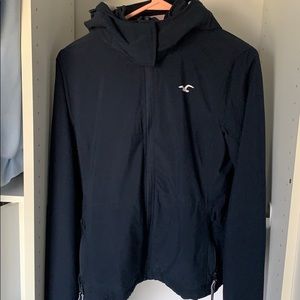 HOLLISTER Navy Blue All Weather Jacket